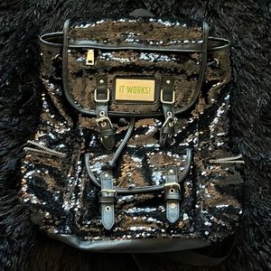 It Works! Sequin Backpack